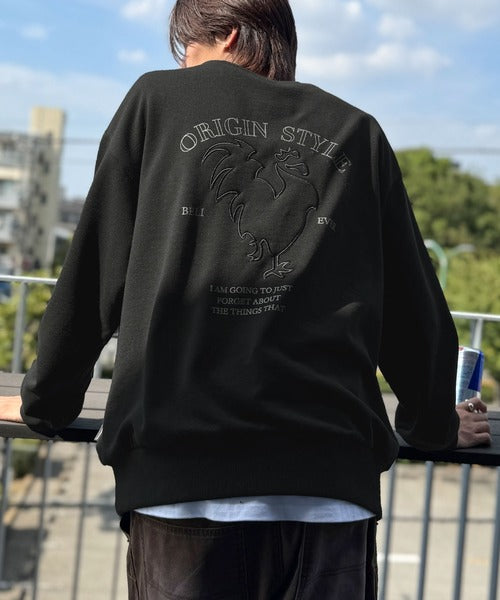 rosy monster バックロゴベーシックスウェット rosy monster バックロゴベーシックスウェット rosy monster バック