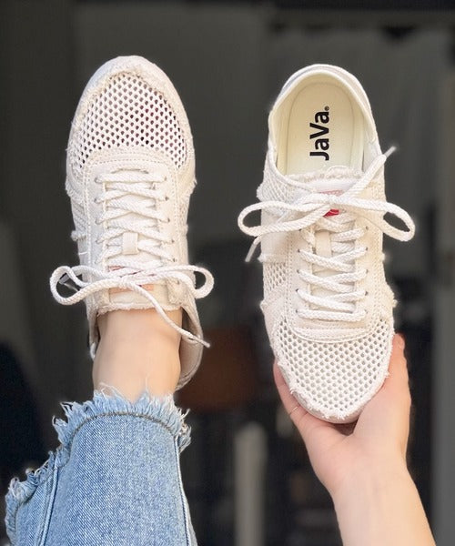 はっぱ JaVaジャバコラボ》風を履こう。足元から涼しく軽やかに
