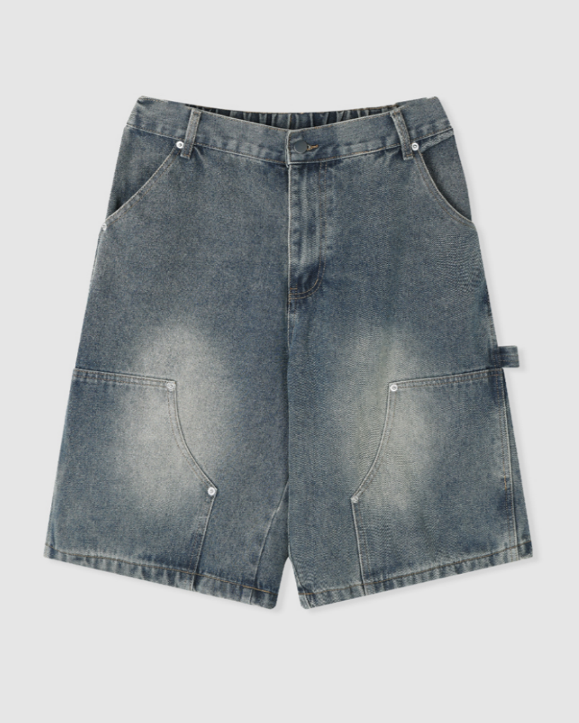 JEMUT正規品★23SS★Simon カーペンター デニムハーフパンツ 韓国 Jemut(ジェモッ) ハーフ・ショートパンツ(メンズ) - 海外