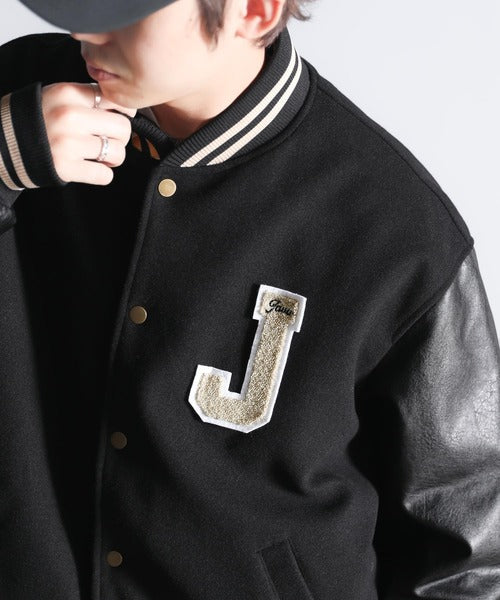 Javaジャバコラボ》ヴィンテージ風 メルトンスタジャン jv1209017
