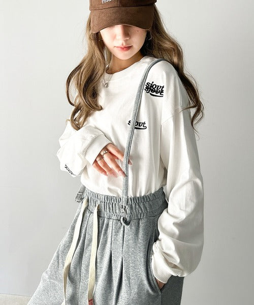 JAVA ジャバコラボ》ワンランク上の着こなし叶う。サスペンダー付裏毛2