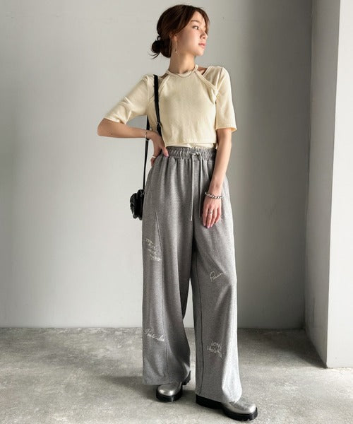 キム・ユジョン着用♡RECTO レクト　バスティア カーブド クロップトップ Lサイズあり】 【Glossy/グロッシー】ジップ/ ZIP 袖あり/サイド