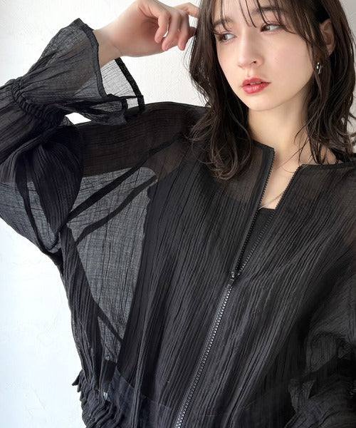 定価53460円　ブルゾン＋タイツ　ジェーンマープル　ジャケット　薔薇　試着のみ SISE（シセ）TWILL BALLOON BLOUSON 公式通販