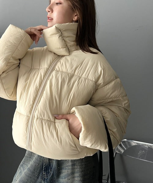 専用JQ270★11.5号→9号 ダウン ※最長発送期日10/14-10/16 リバーシブル超軽量ロングダウン/ブラック×カーキ | Factelier