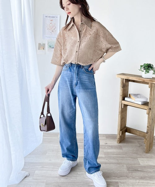 Dior ブラウス サイズ38 半袖 透け感レース超美品 Dior ブラウス Dior ブラウス サイズ38 半袖 透け感レース超美品 Dior ブラウス