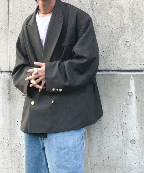 シーンレスに活躍。オーバーサイズダブルジャケット cm1260162