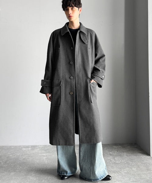 Classical Origin】「上品さ、極まる」。ロング丈比翼2way衿ステン