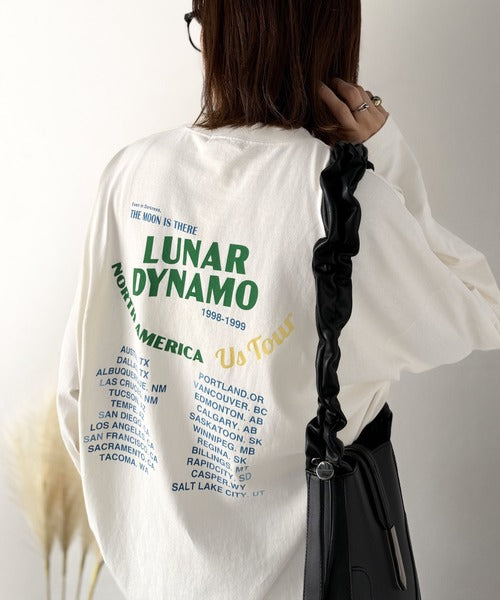 JaVa ジャバコラボ》キャッチーな大人Tee。綿100%ピグメントロゴ