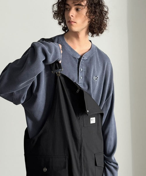 Classical Origin】Front-Zip Loose Overalls／フロントジップ仕様