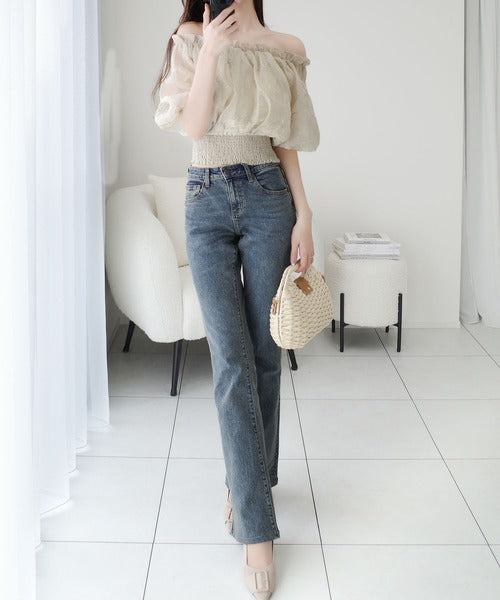 E milly商品② mily bilet】あなたのスタイルにさらなる魅力をプラス。オフショル2WAY