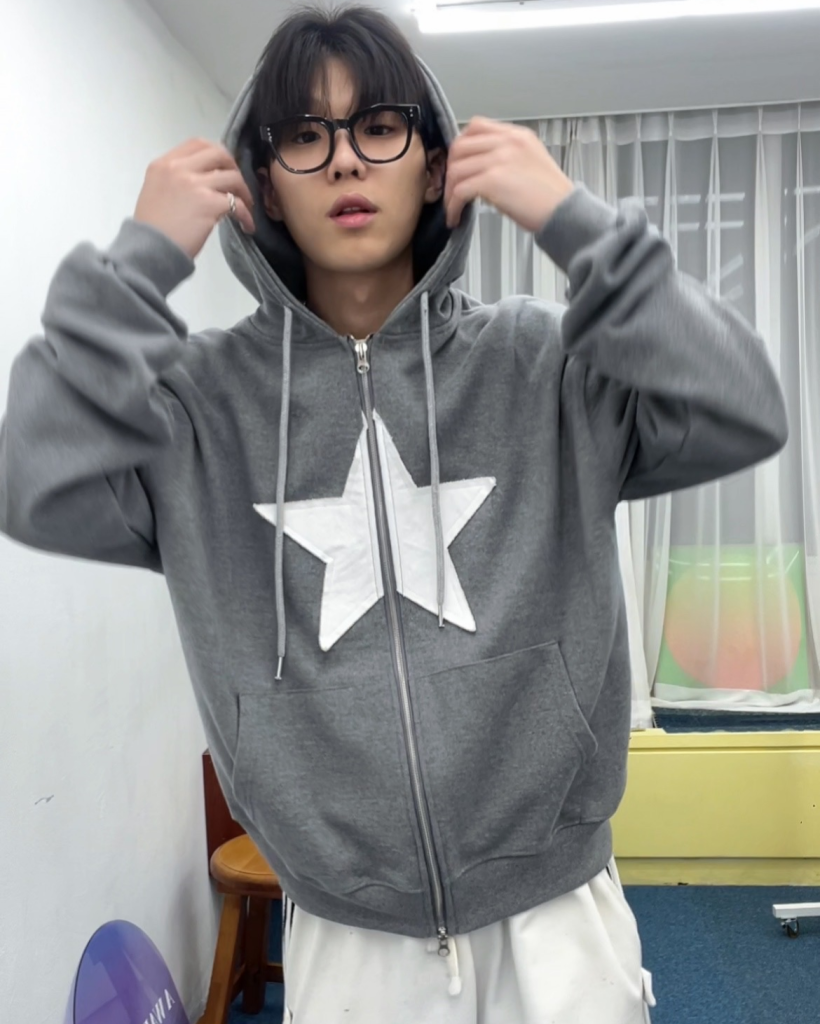 スタープリントパーカー | ファッション通販サイト NUGU