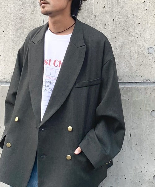 シーンレスに活躍。オーバーサイズダブルジャケット cm1260162