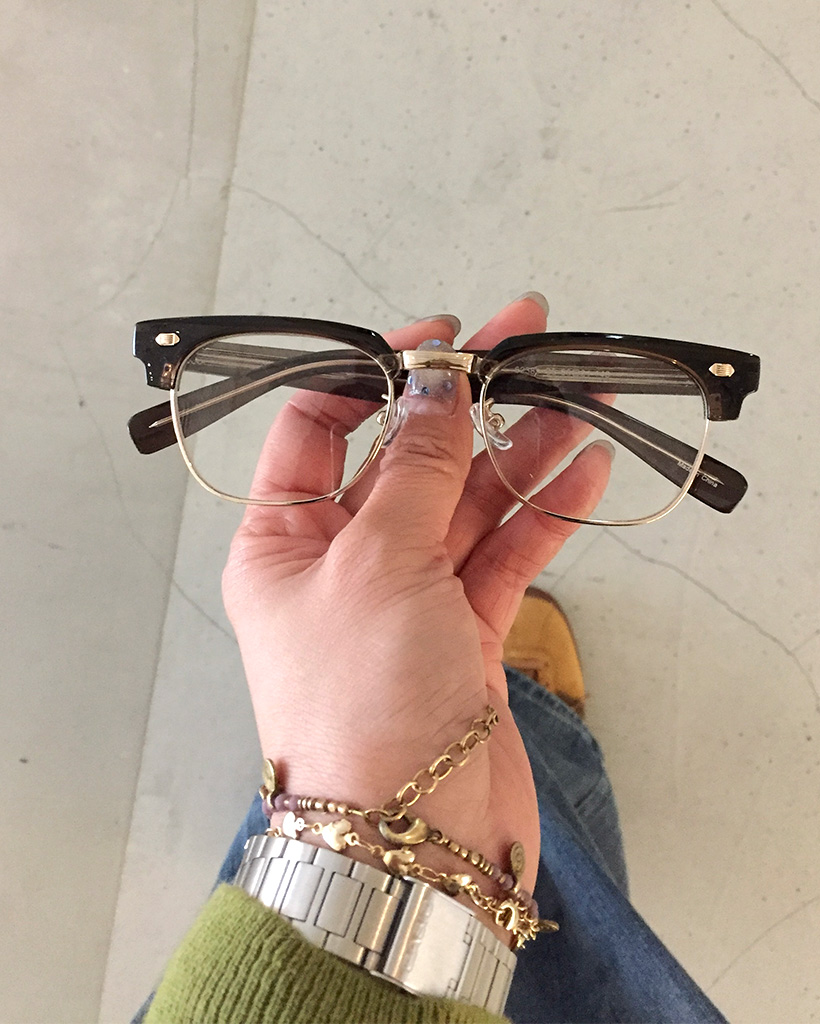 クラシックナイロールメガネ