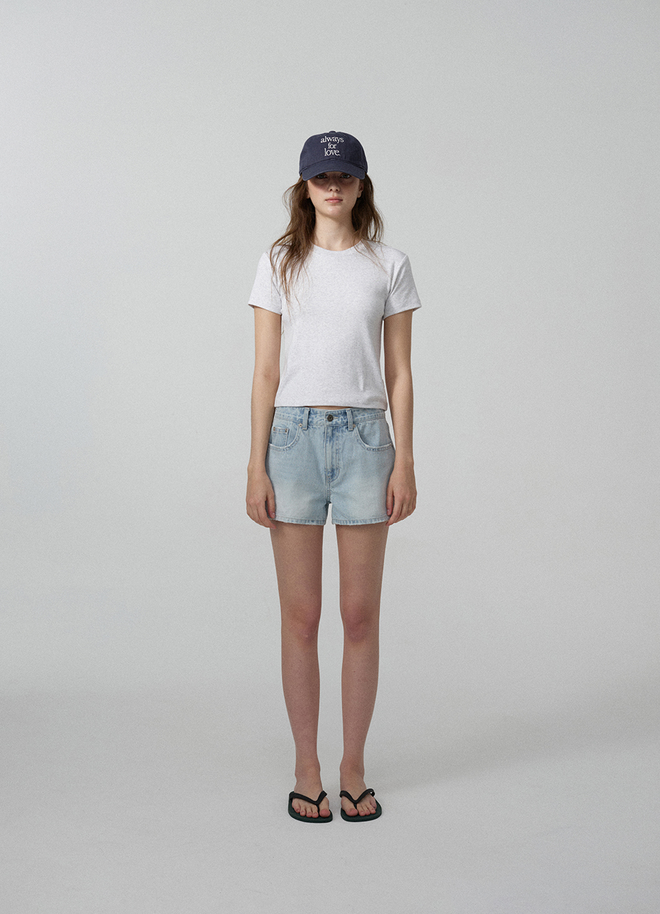 Isa Denim Shorts_Light Blue