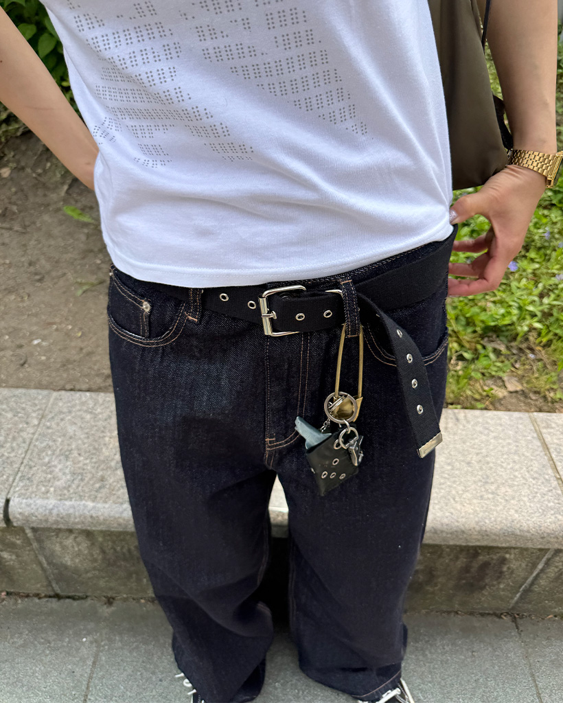 ハトメキャンバスベルト