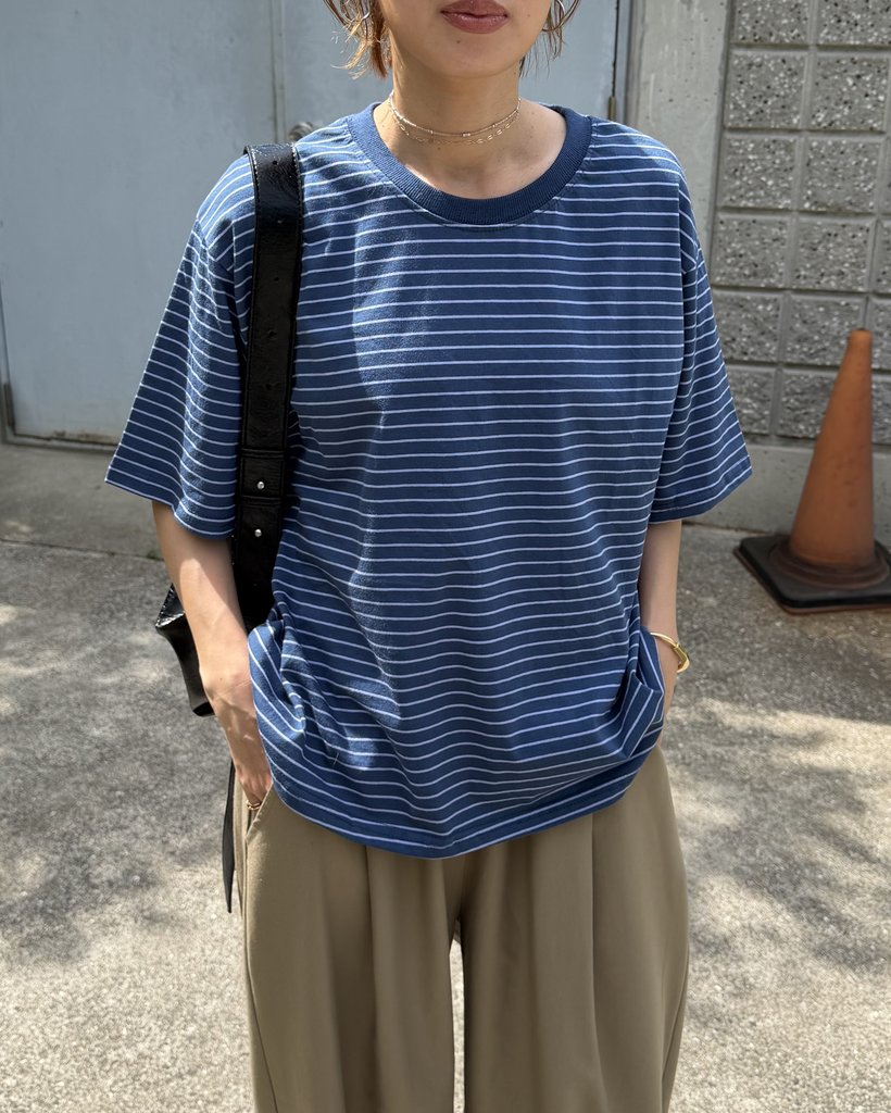 リンガーボーダーTシャツ