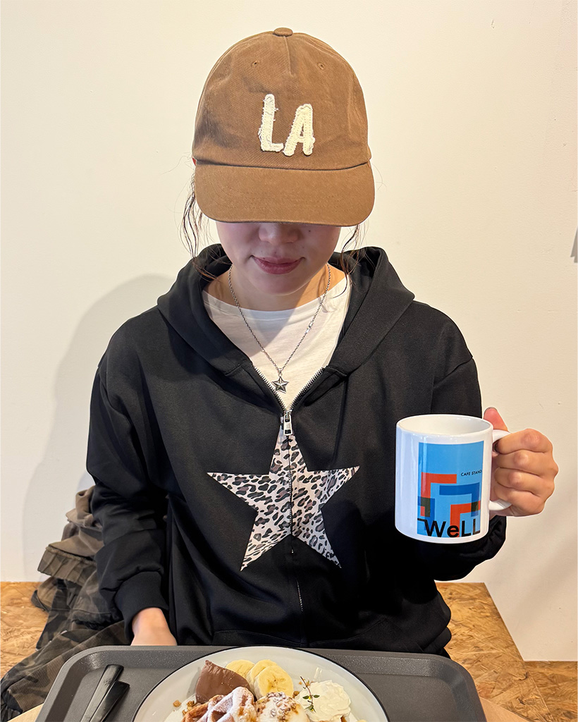 LAロゴボールキャップ