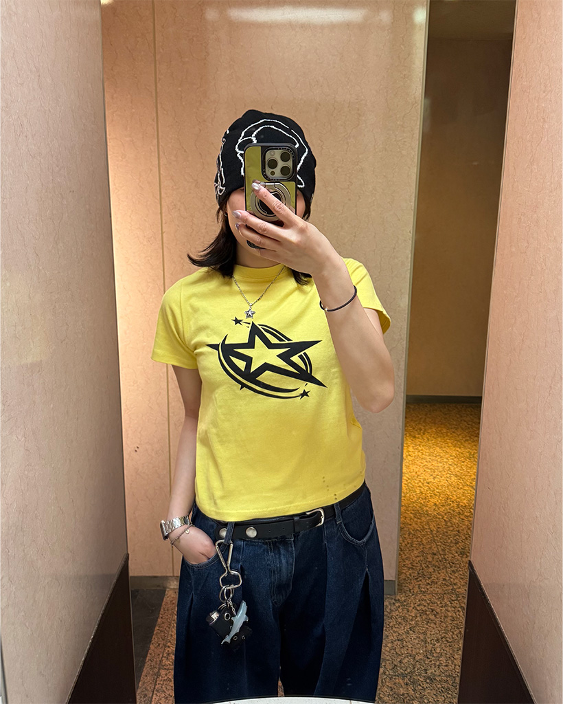 スタープリントTシャツ