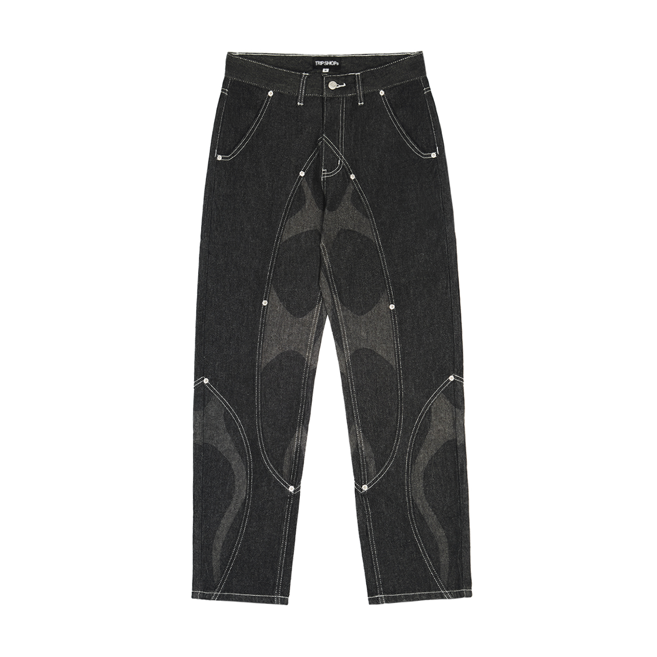 ウエスタンデニムパンツ