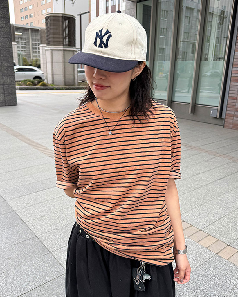 カラフルボーダーTシャツ