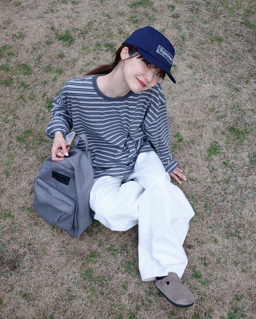 ボーダーロングスリーブTシャツ