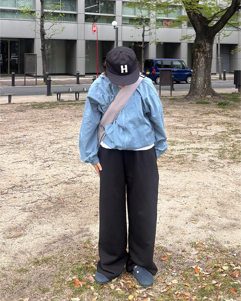 ウエストストリングスウェットパンツ