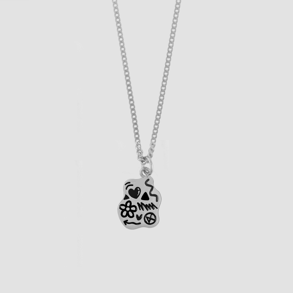 ●NONENON● MINI PIXEL LOVE BRC SILVER925 14 MINI PIXEL LOVE BRC SILVER925 - NONENON
