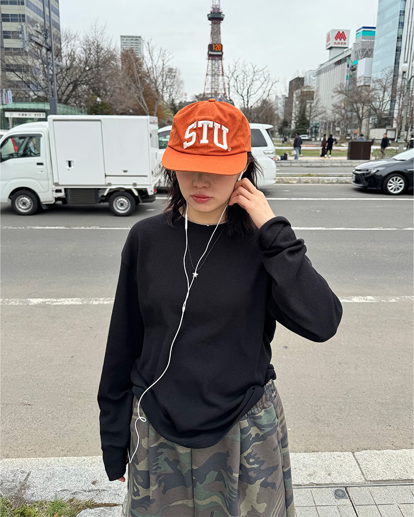 ベーシックラウンドロングTシャツ