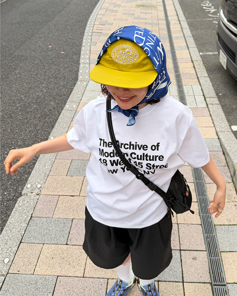 ヴィンテージレタリング半袖Tシャツ
