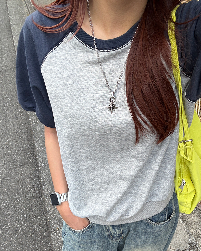 ボールドスターチェーンネックレス