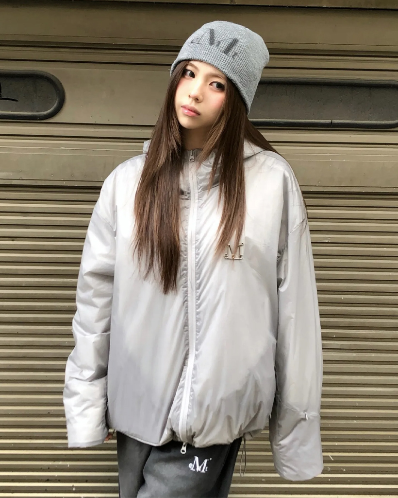 K-POPアイドル着用] Star Track Jersey Jacket IVORY | ファッション