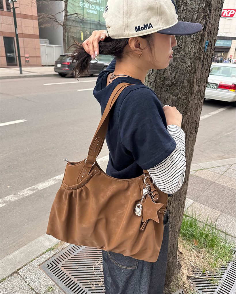 スターキーリングセットレザーショルダーバッグ