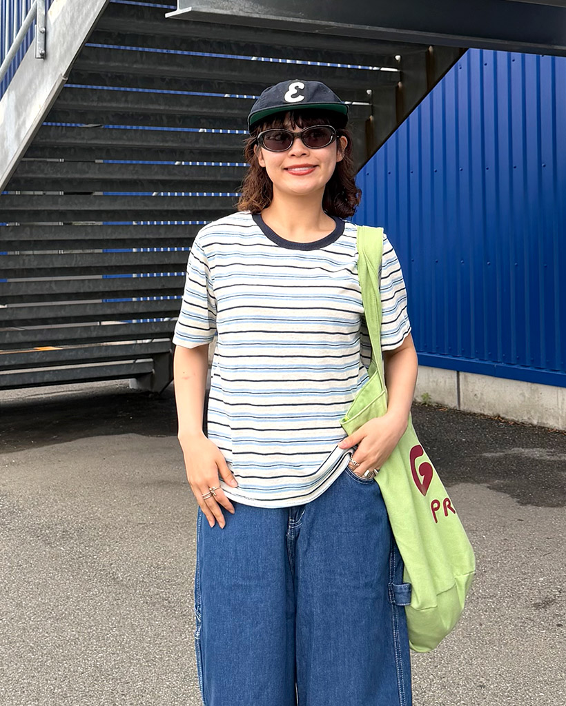 トリプルボーダー半袖Tシャツ