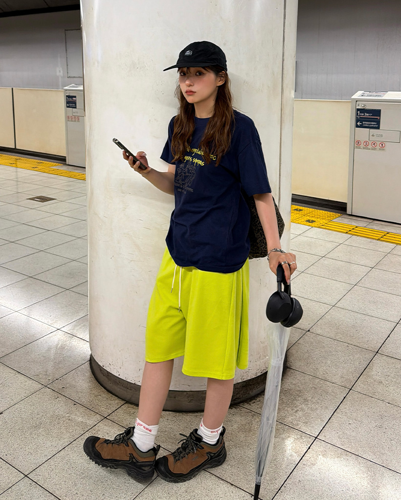 スウェットハーフパンツ