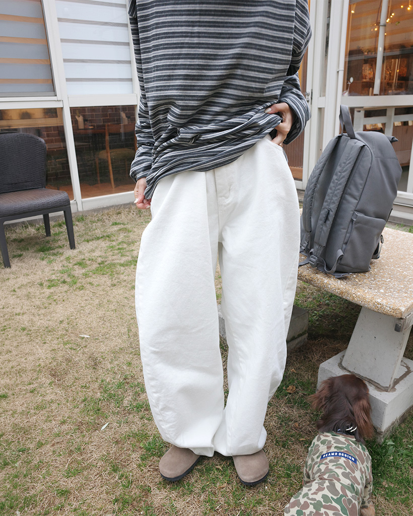 バルーンコットンパンツ