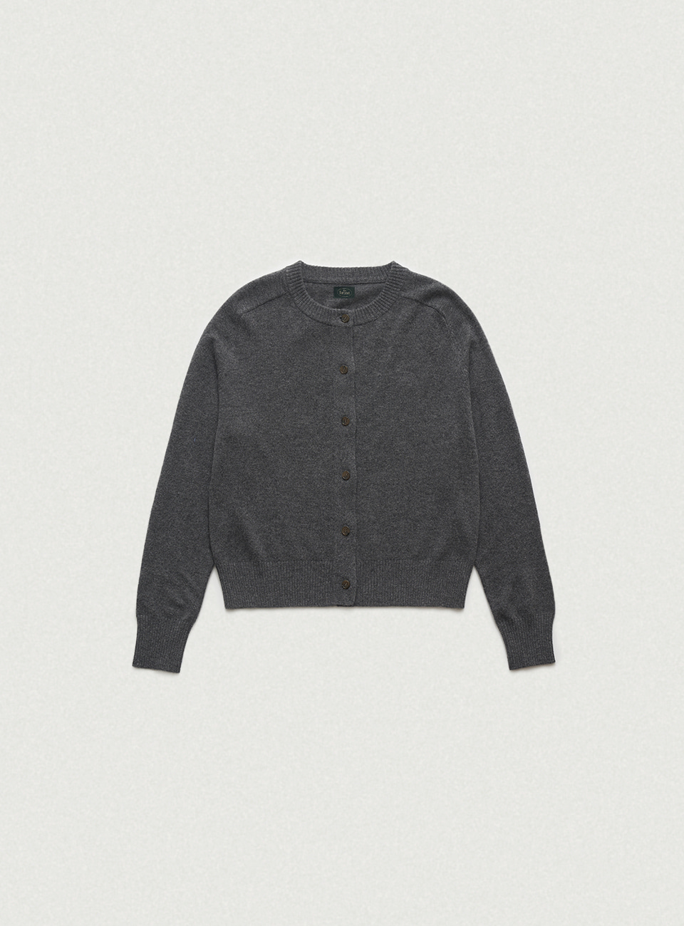 Penny Cash Knit Cardigan_Charcoal