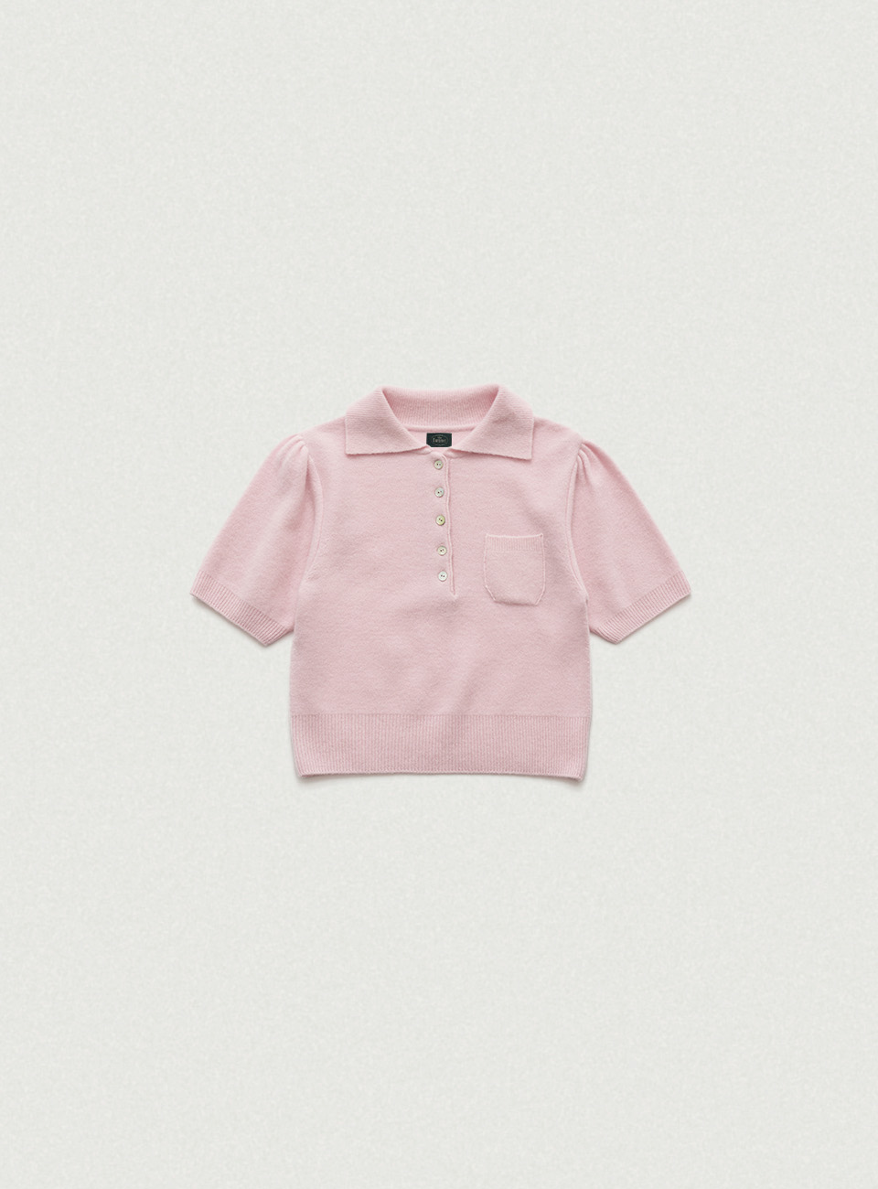 W) Lawton Terry Pique Polo T-Shirt - Black | ファッション