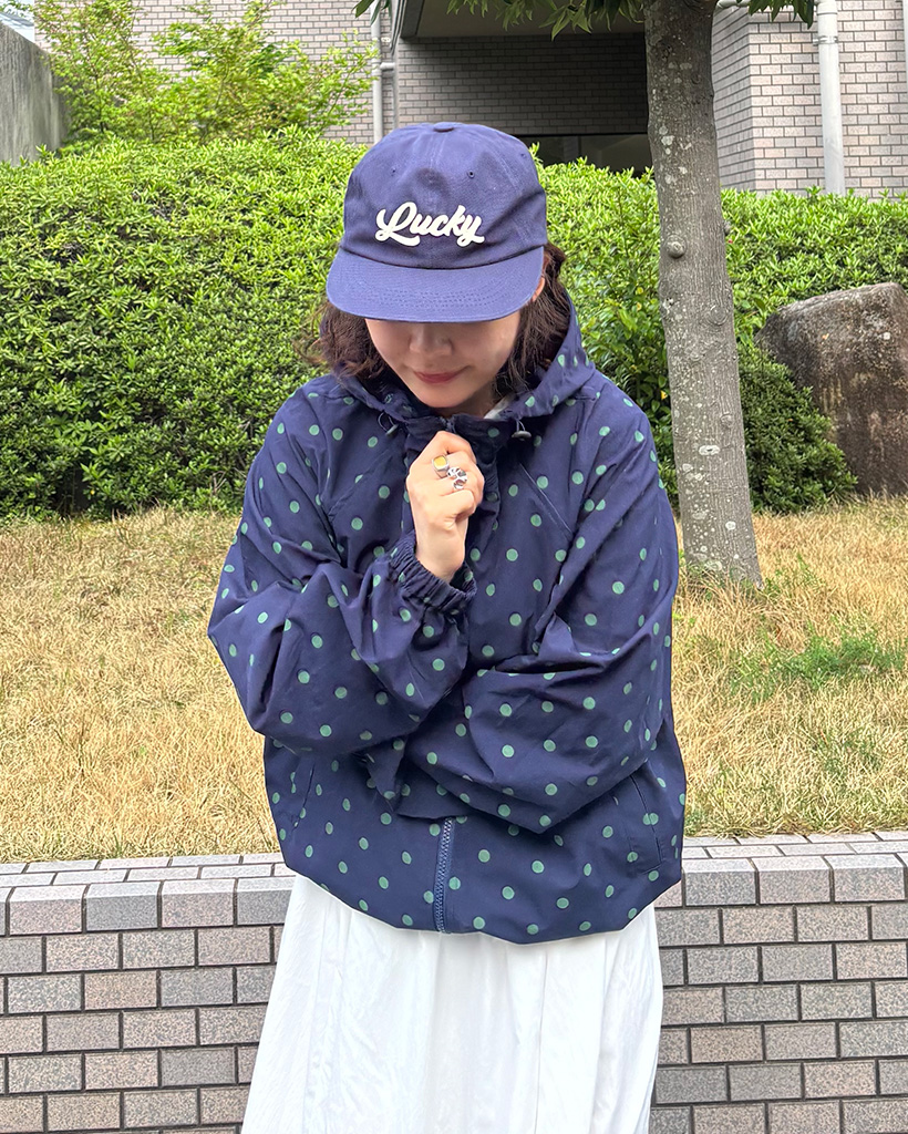 ドットドローコートウィンドブレーカー