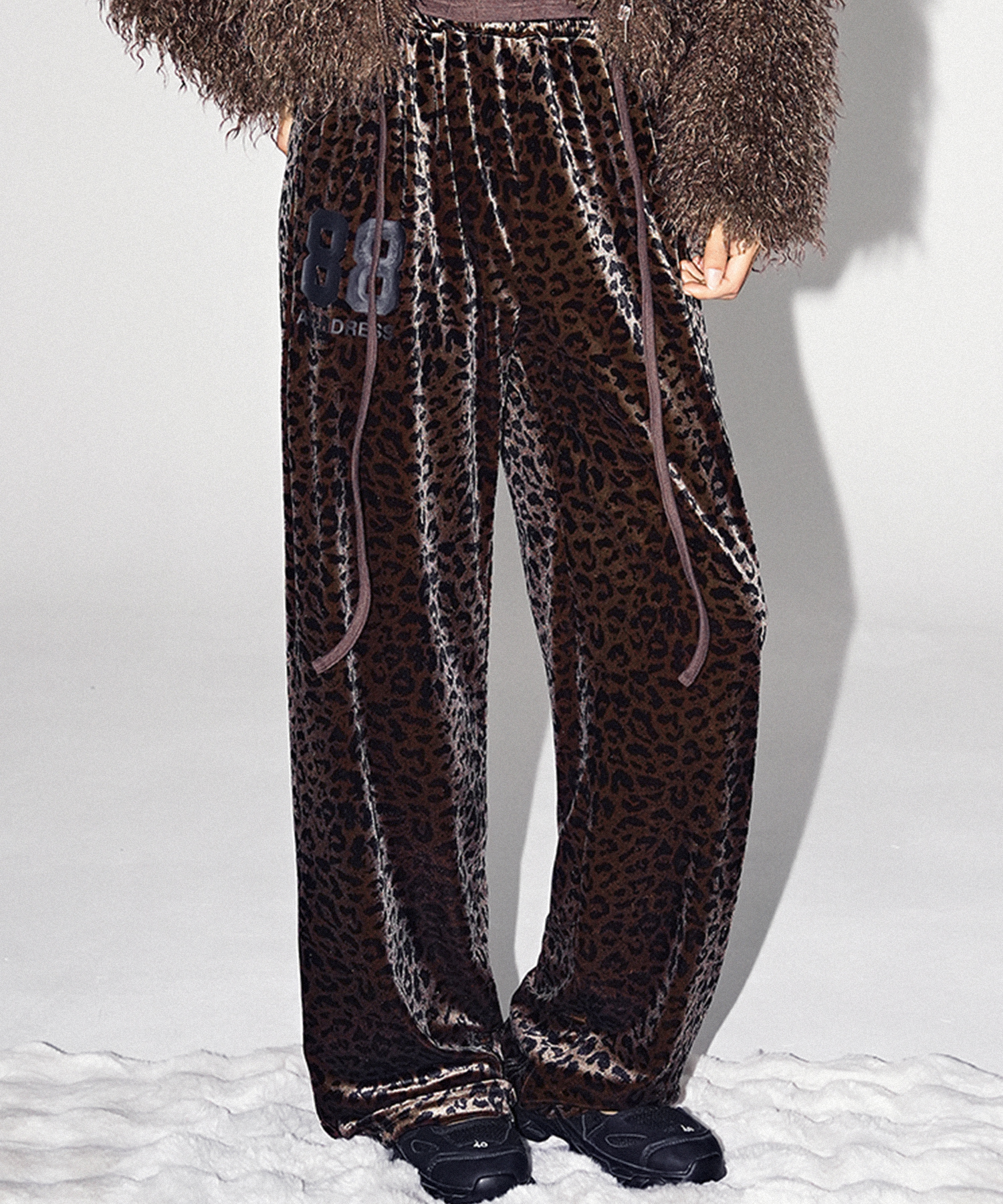 Velvet Leo Pants LEOPARD