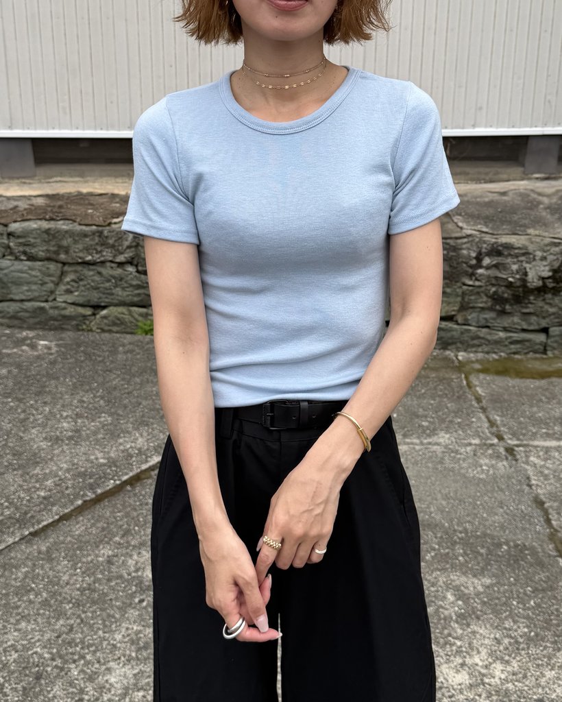 ストレッチスリムTシャツ