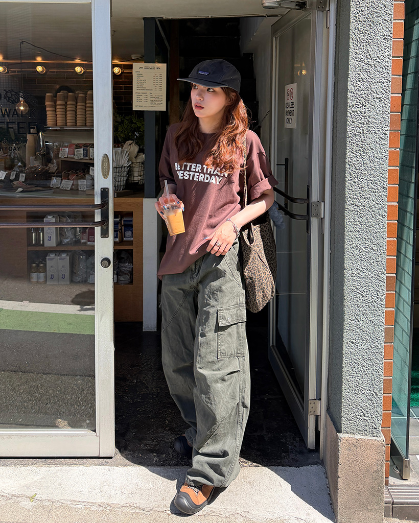 カーゴストリングパンツ
