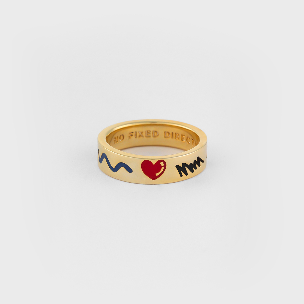 セット [NONENON] RED LOVE RNG + RED LOVE NEC SET FLAME LOVE RNG(RED) | ファッション通販サイト NUGU