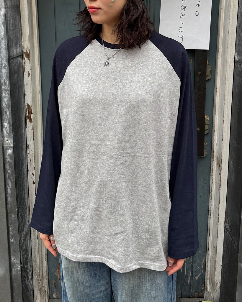 ソフトラグランTシャツ