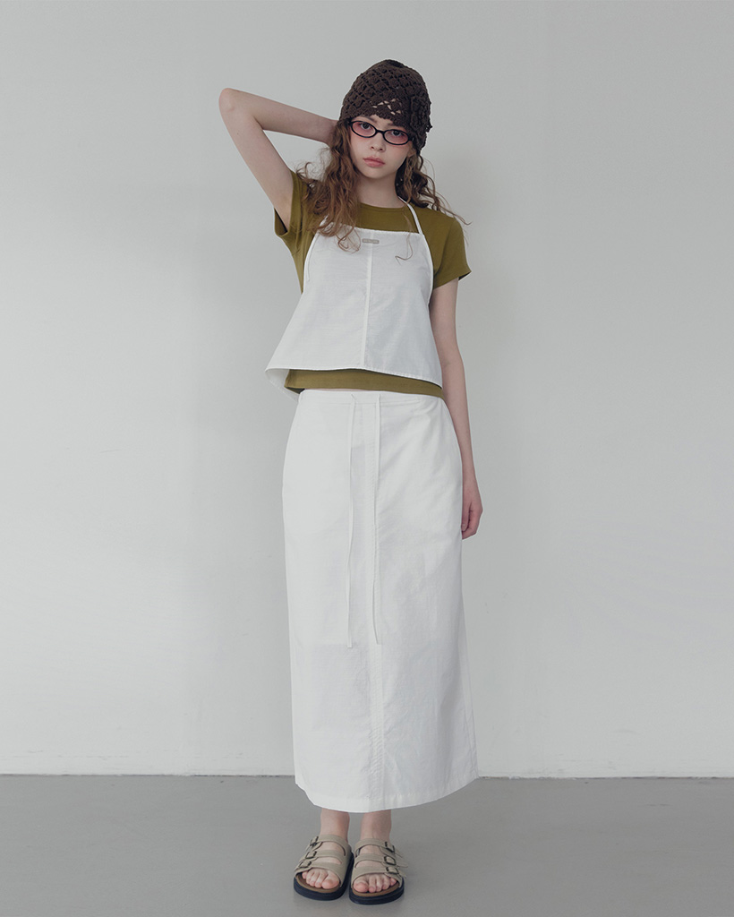 Chetin Halter Sleeveless & Skirt Set
