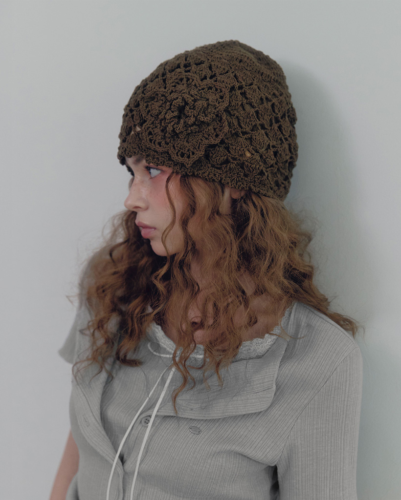 Yunin Crochet Knit Summer Beanie