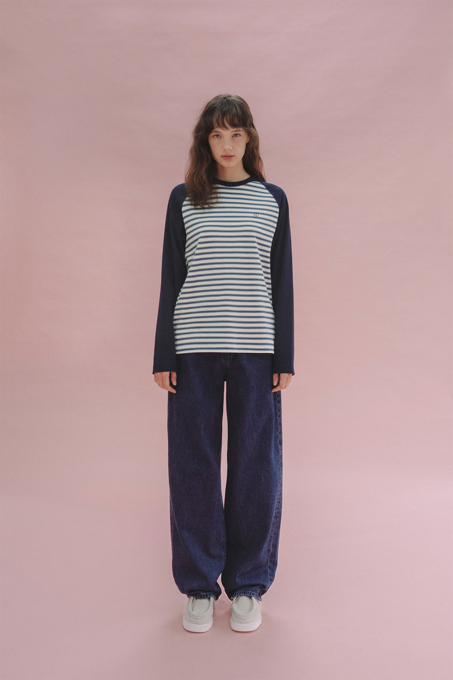 Smokie wide denim (denim pink)