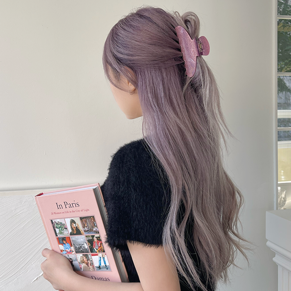セルロイドグリッターロールヘアピン(5color) | ファッション