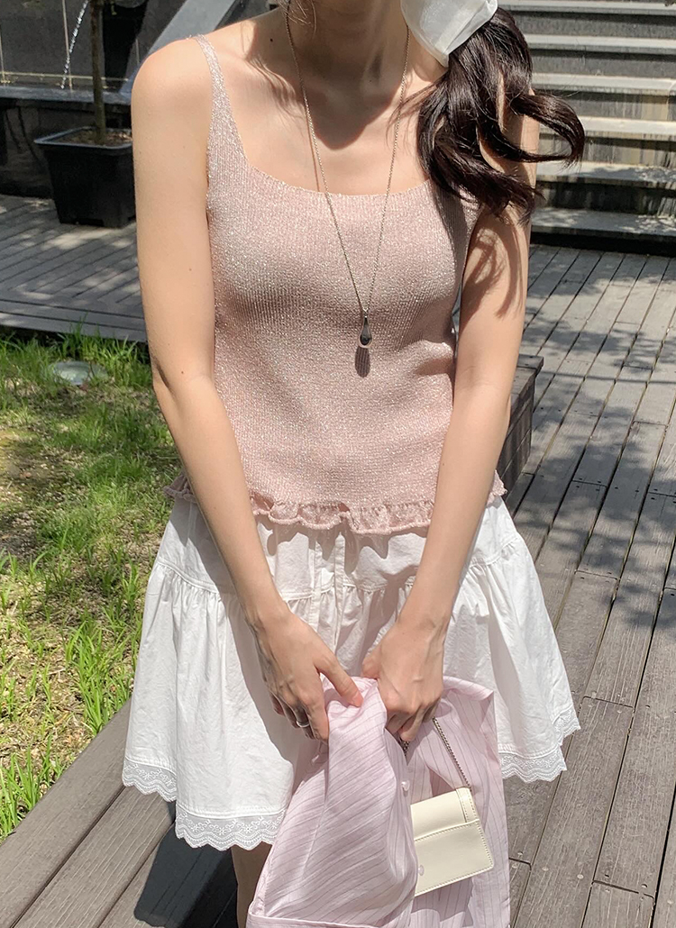 希少　美品　BPN ストライプホルターネックワンピース　フリル　アシメトリー 希少 美品 BPN ストライプホルターネックワンピース フリル