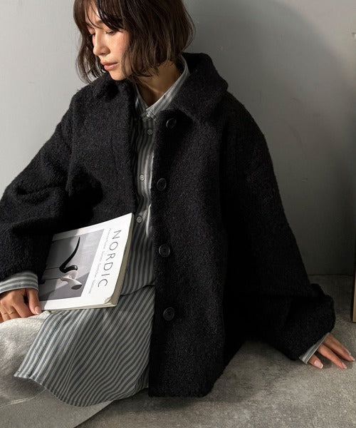 【美品】bow.a 襟付きコート ボウエー 美品】bow.a 襟付きコート ボウエー 美品】bow.a 襟付きコート ボウエー