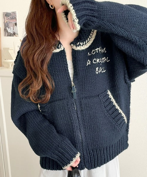 カウチンニットアウター JaVa ジャバコラボ》大人のカウチン。ロービングカウチンニット